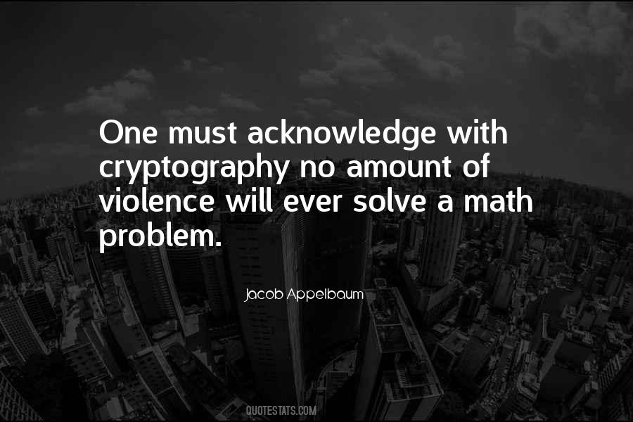 Solve Math Quotes #709206