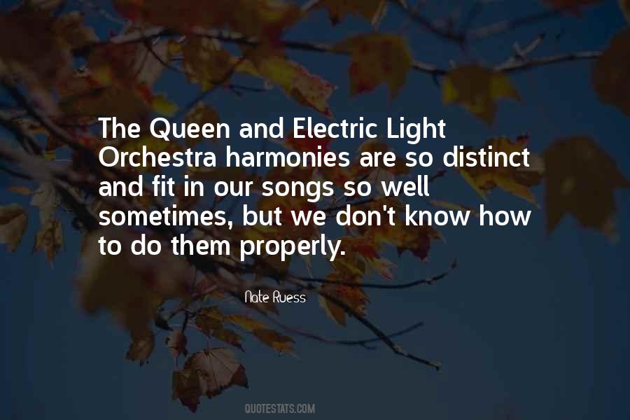 Quotes About Electric Light #1025392