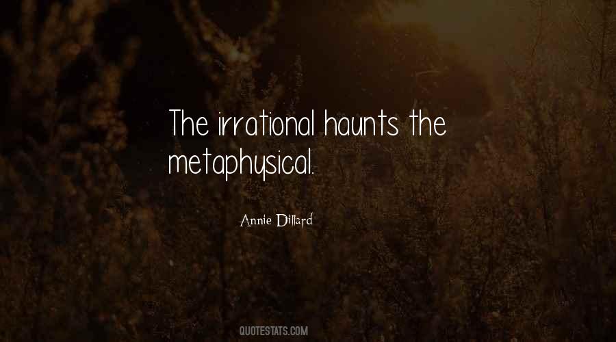 Quotes About Metaphysical #1343963