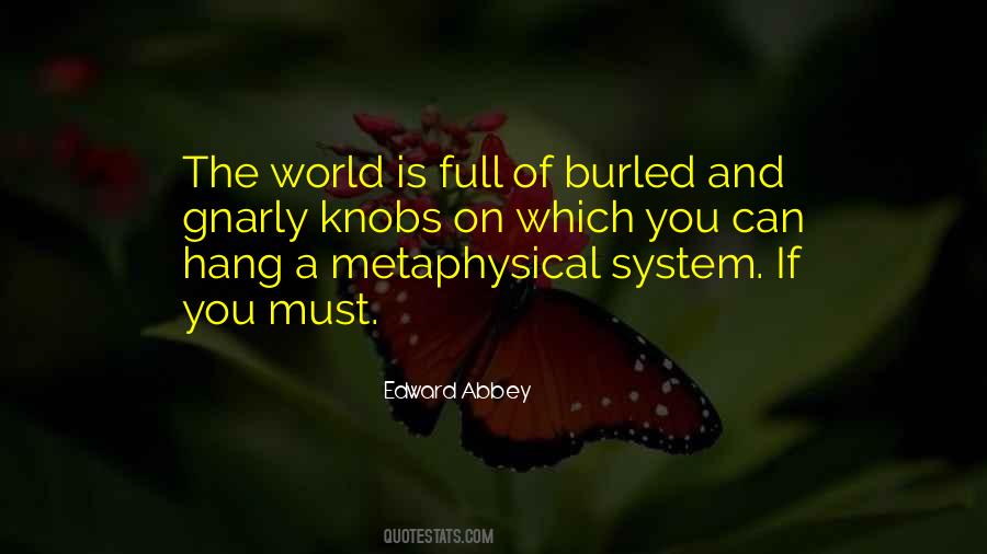 Quotes About Metaphysical #1363190