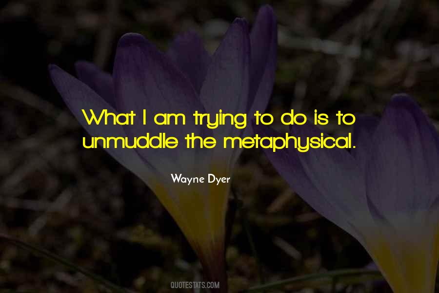 Quotes About Metaphysical #1699776