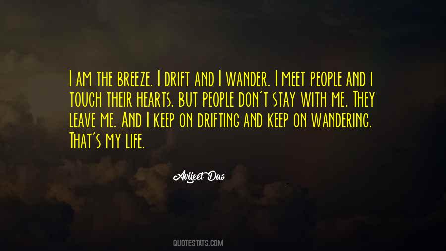 Wandering Life Quotes #143589