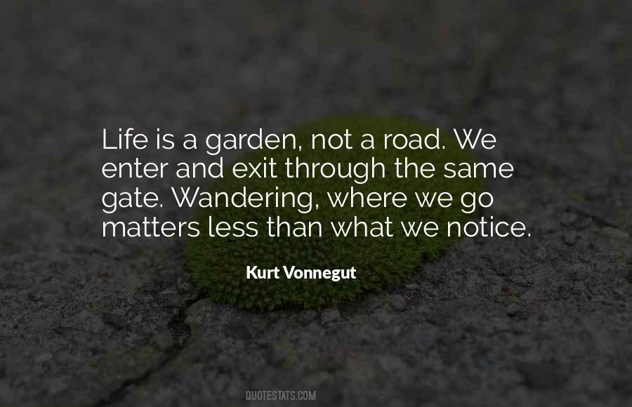 Wandering Life Quotes #959834