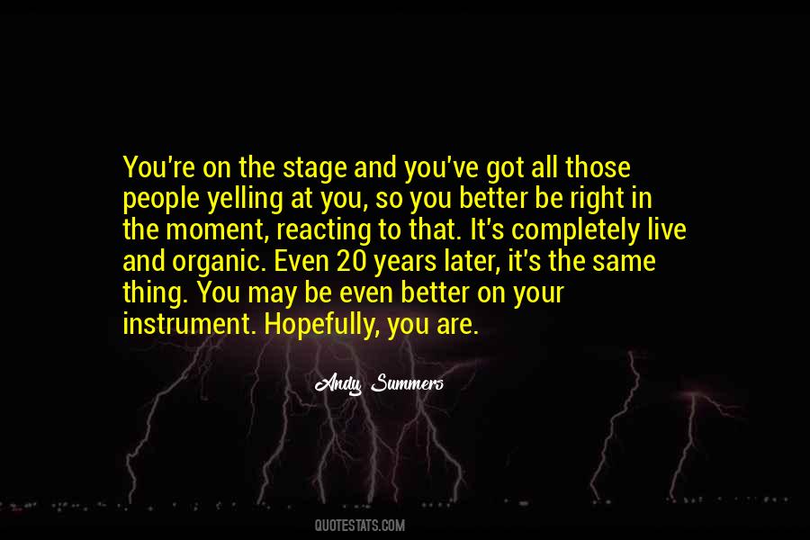 Quotes About Stage #1791608
