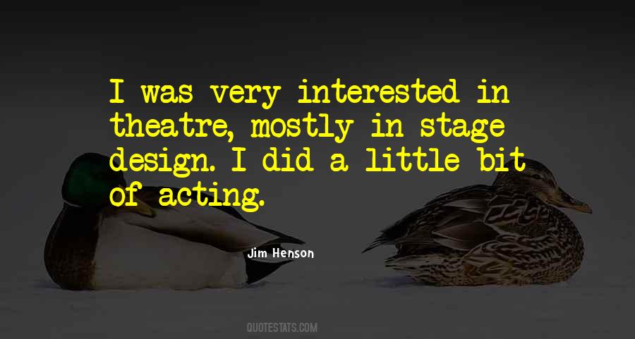 Quotes About Stage #1797922