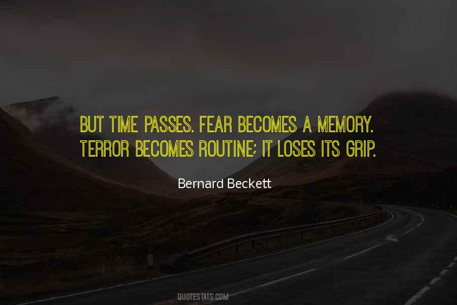 Becomes A Memory Quotes #1472172