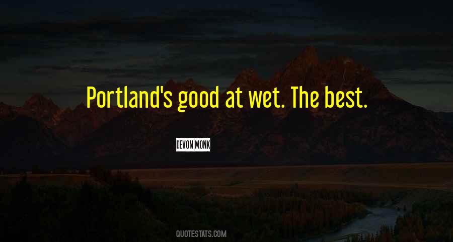 Quotes About Portland #1493838