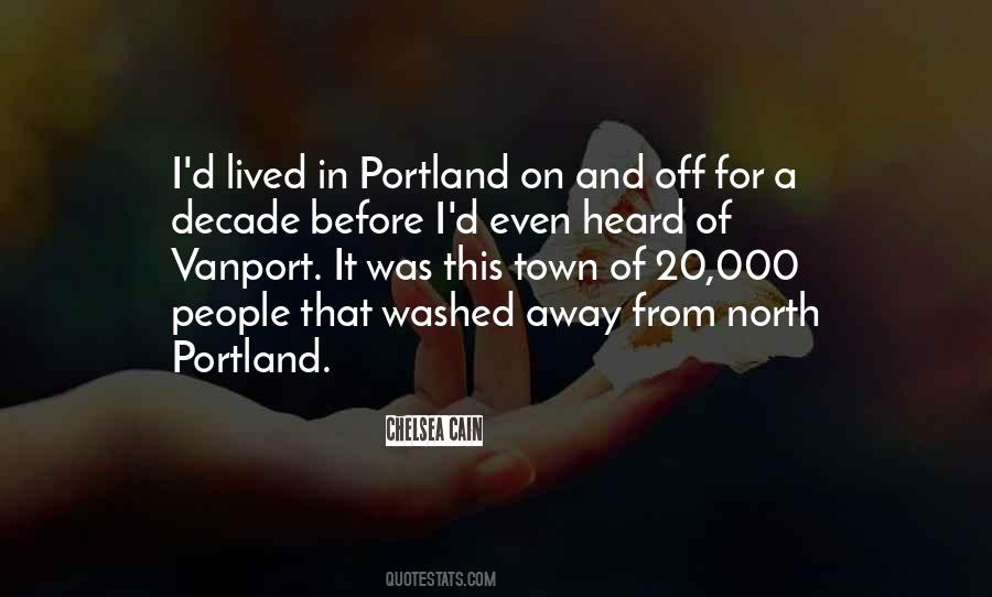 Quotes About Portland #1646101