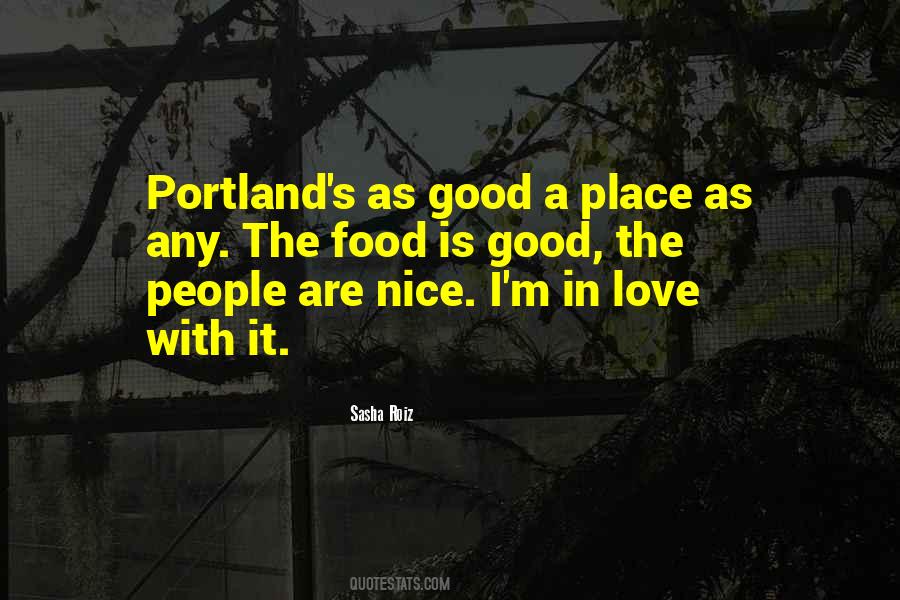 Quotes About Portland #1663924