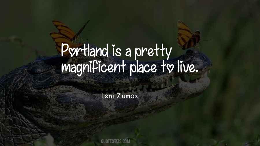 Quotes About Portland #1750789