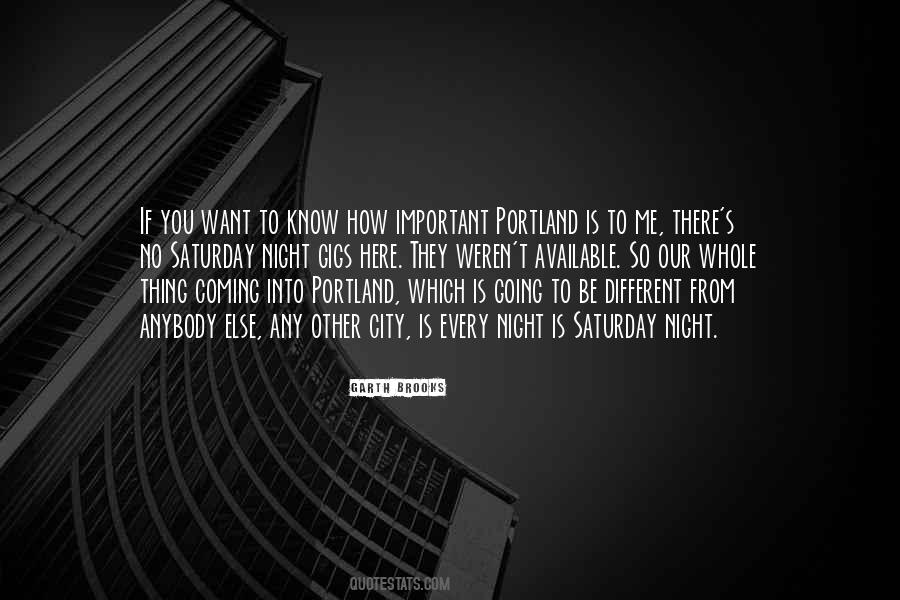 Quotes About Portland #395713