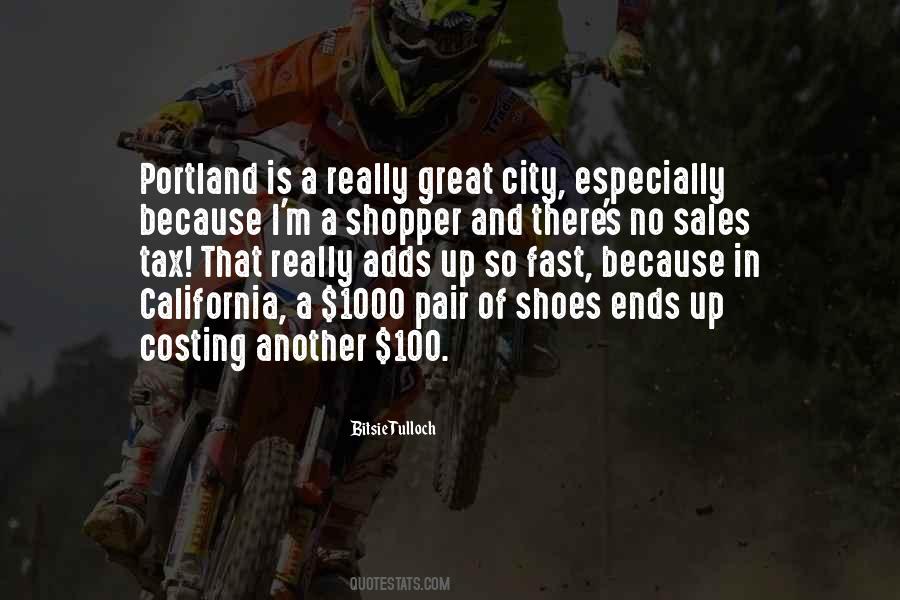 Quotes About Portland #490667