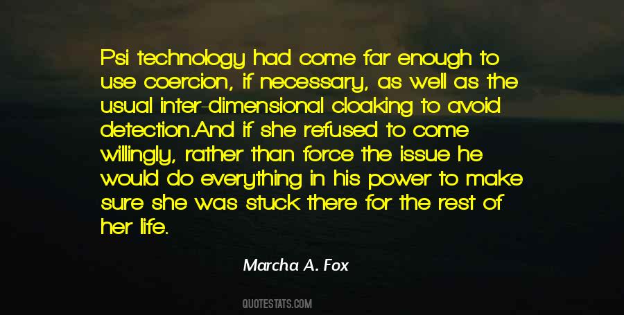 Quotes About Coercion #1083387