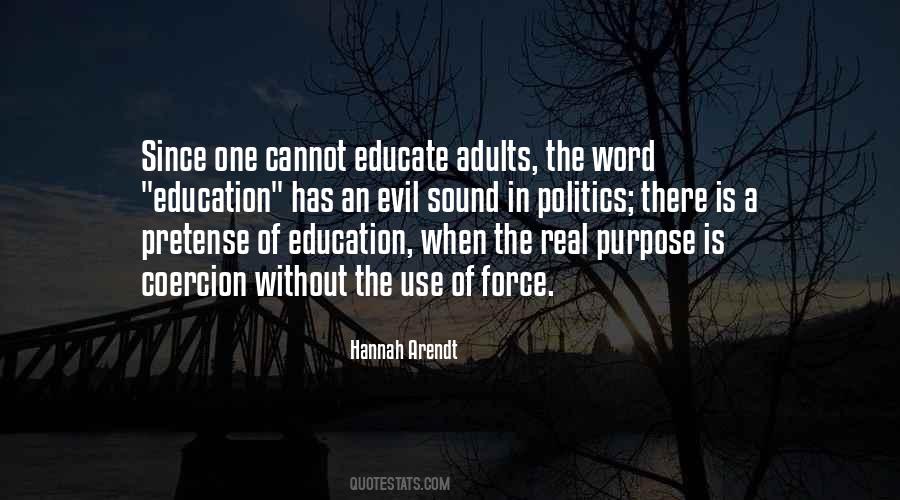 Quotes About Coercion #1367496