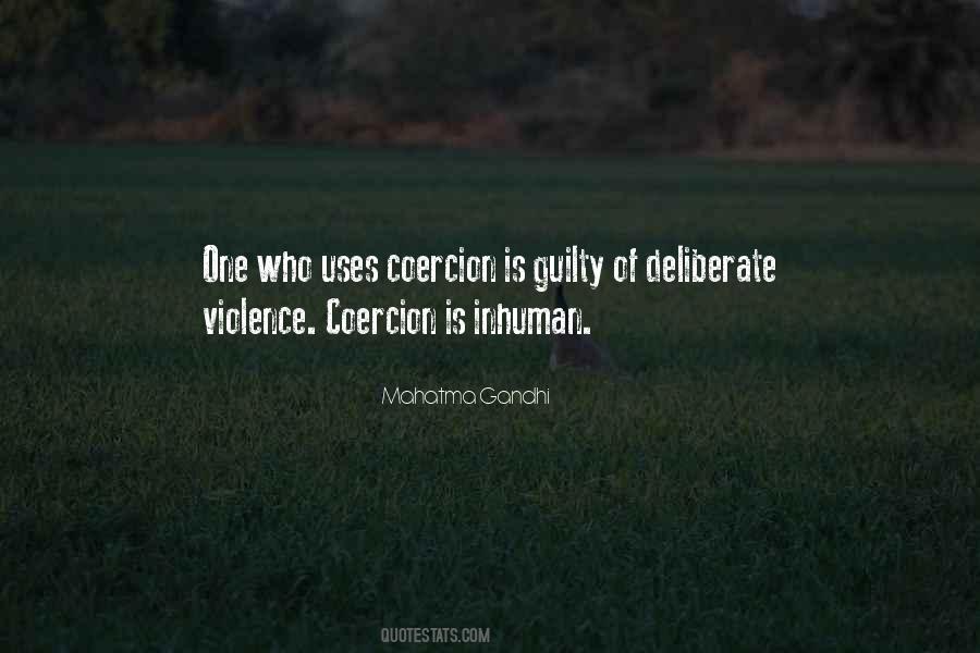Quotes About Coercion #1442472