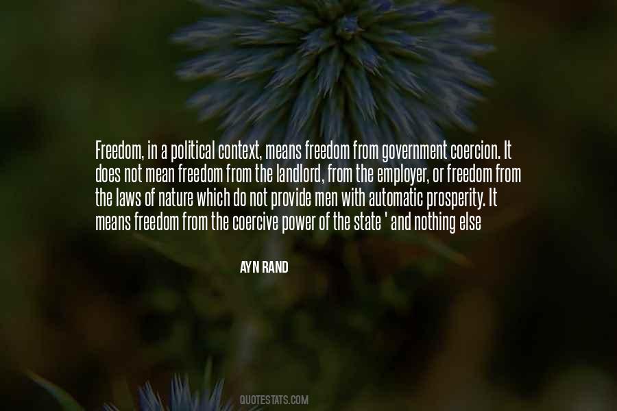 Quotes About Coercion #1463310