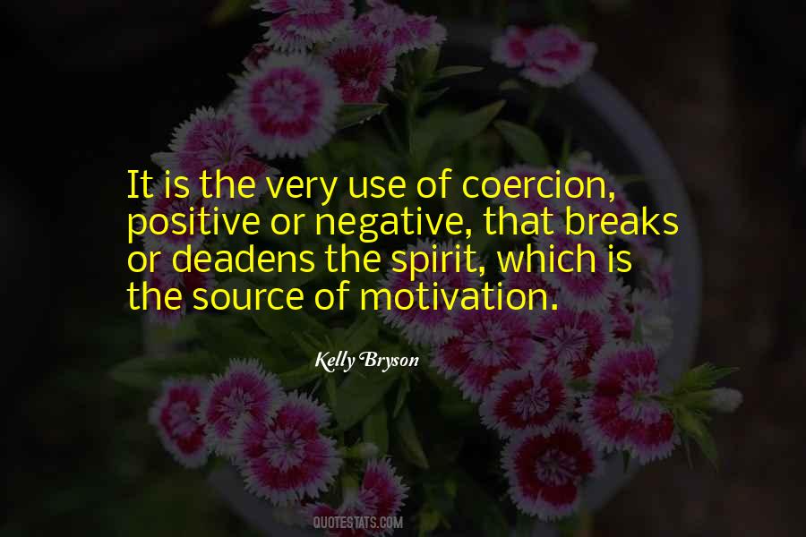 Quotes About Coercion #60061