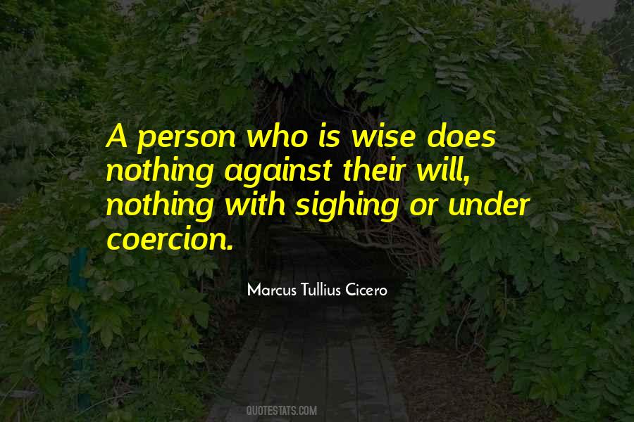 Quotes About Coercion #774965