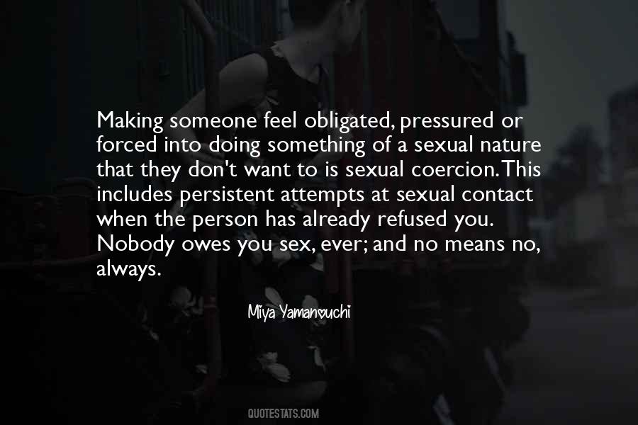Quotes About Coercion #994224