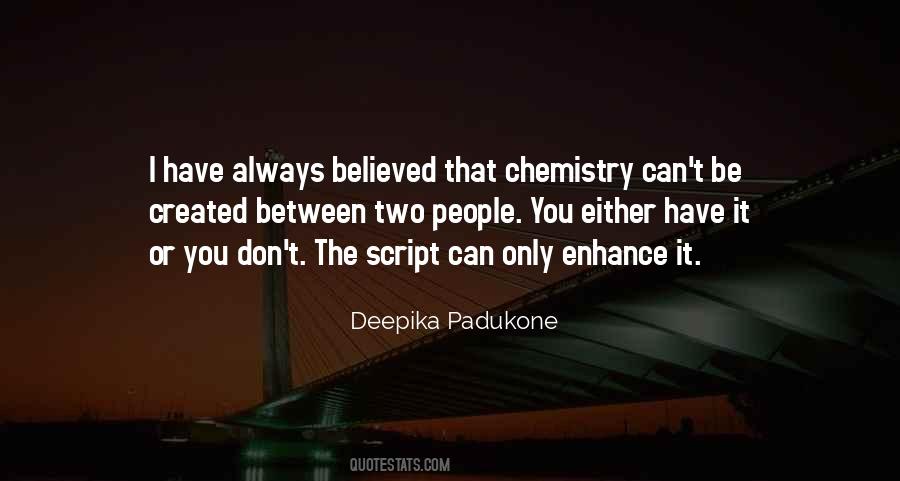 Quotes About Chemistry #45289