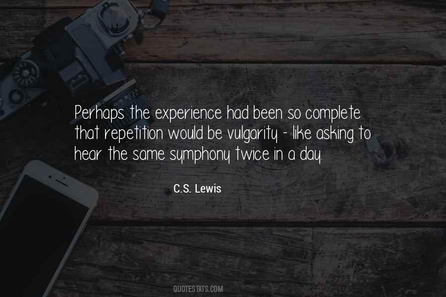 Quotes About Experience #1864850