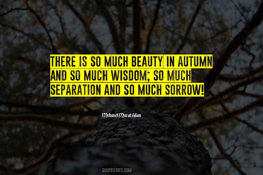 Quotes About Autumn Beauty #1764006