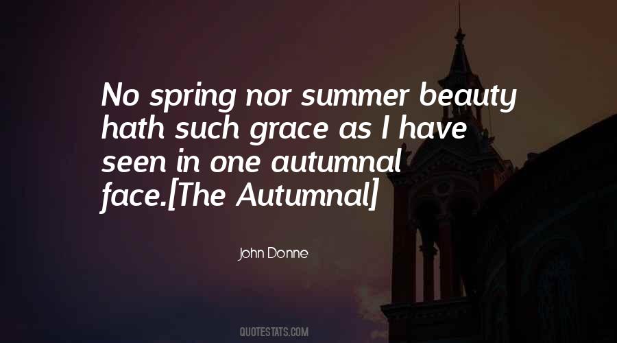 Quotes About Autumn Beauty #602263