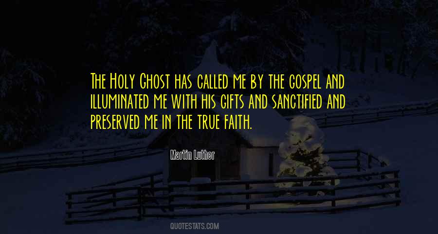 Quotes About Gifts Of The Holy Spirit #1229750