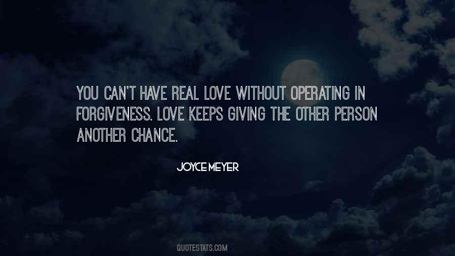 Giving Another Chance Quotes #845622