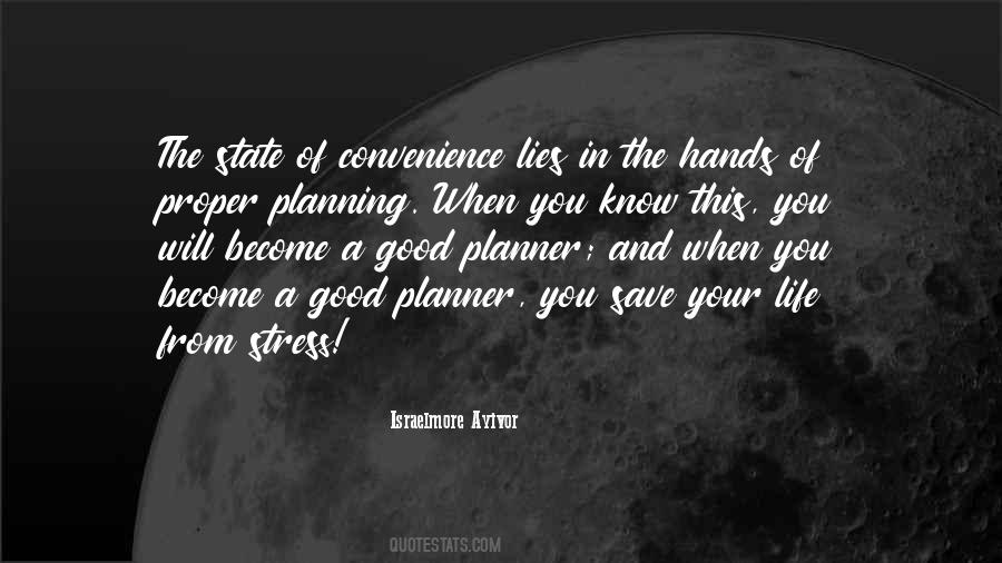 Quotes About Planning #1681385