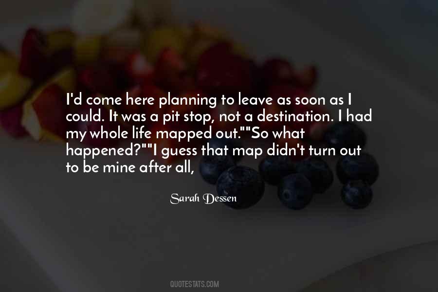 Quotes About Planning #1700107