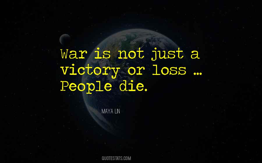 War Loss Quotes #1016295