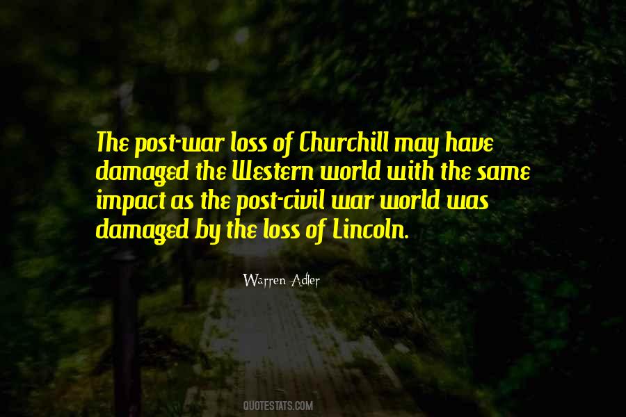 War Loss Quotes #245807