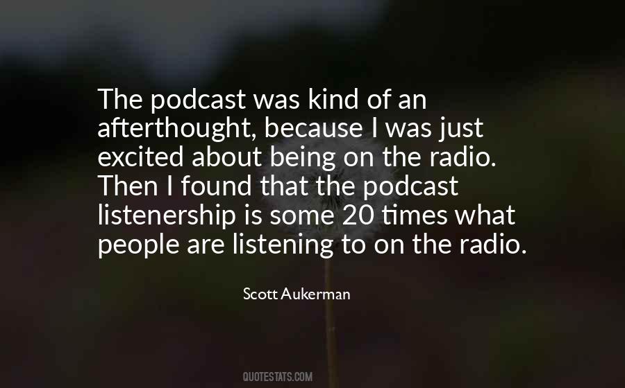 Quotes About Radio #1830910