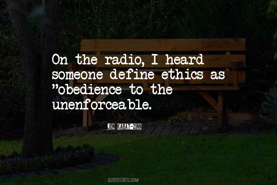 Quotes About Radio #1861452