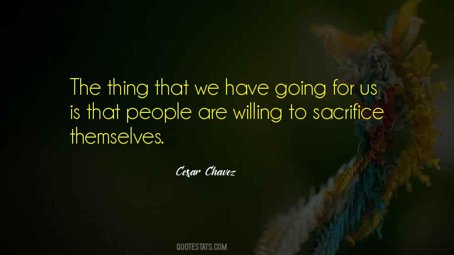 People Sacrifice Quotes #320154