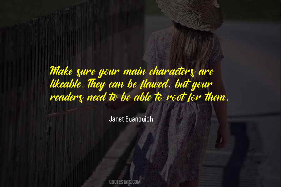 Quotes About Main Characters #1679471