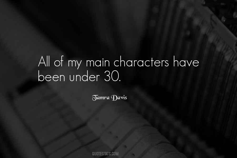 Quotes About Main Characters #56290