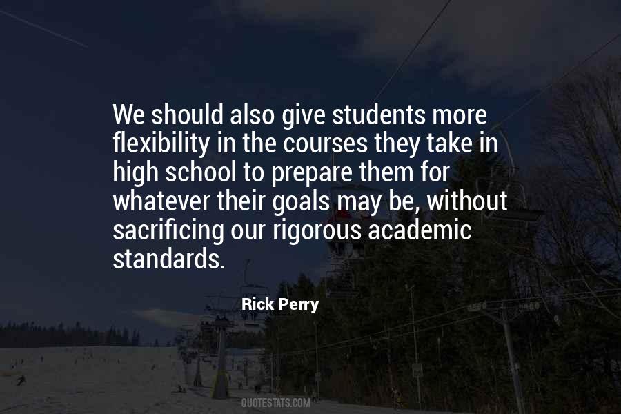 Academic Standards Quotes #1395576