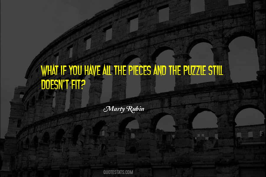 Pieces Fit Quotes #1282037