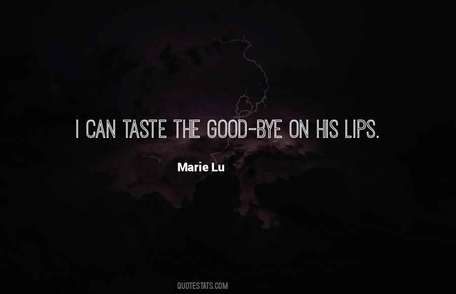 Quotes About Lips #1770969