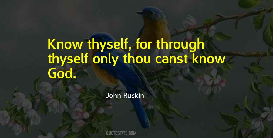 Quotes About Thyself #1222953