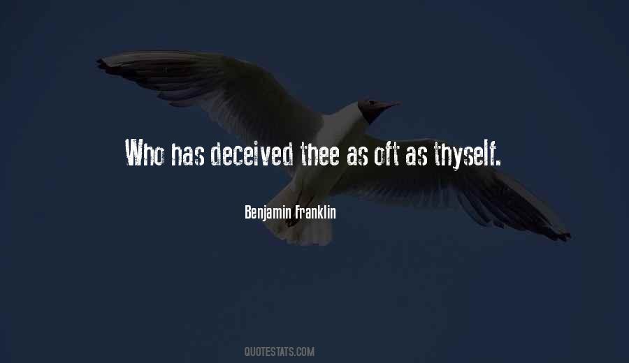 Quotes About Thyself #988060