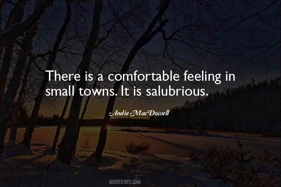 Quotes About Small Towns #1601800