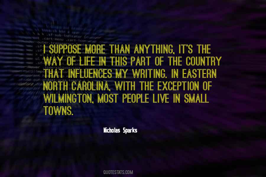 Quotes About Small Towns #16965