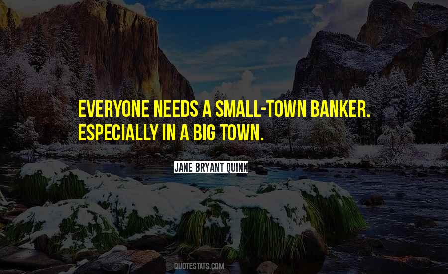 Quotes About Small Towns #170795
