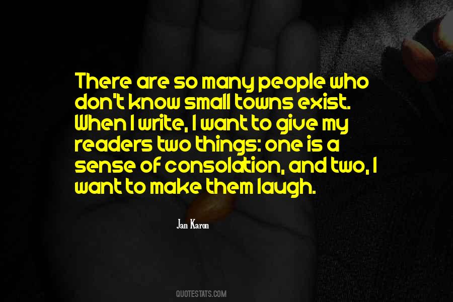 Quotes About Small Towns #201279