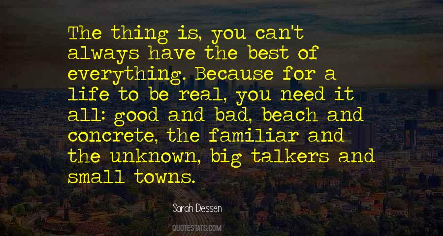 Quotes About Small Towns #566101