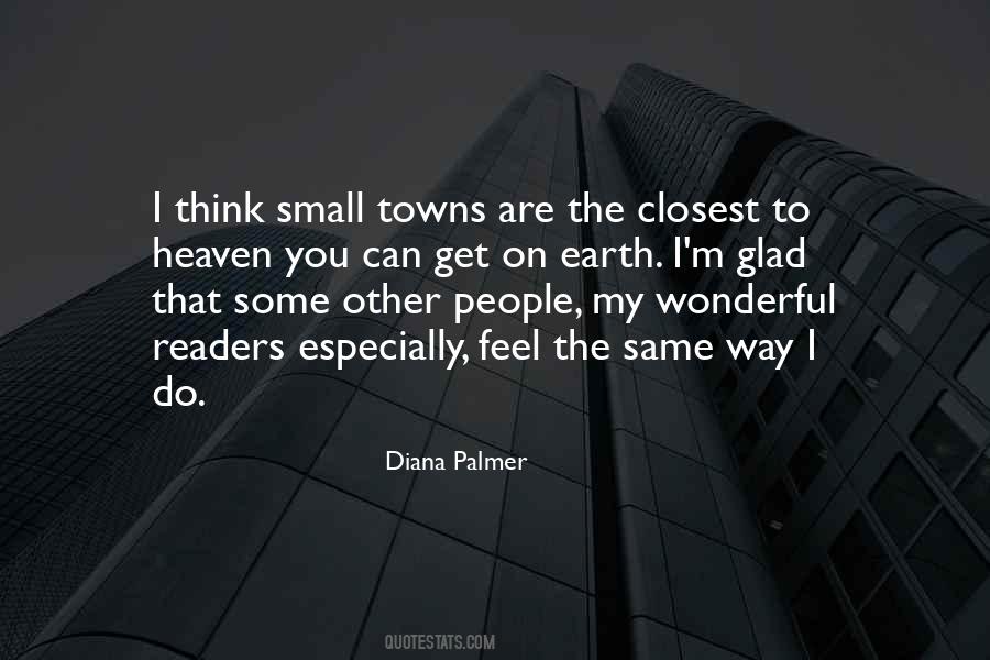 Quotes About Small Towns #599120