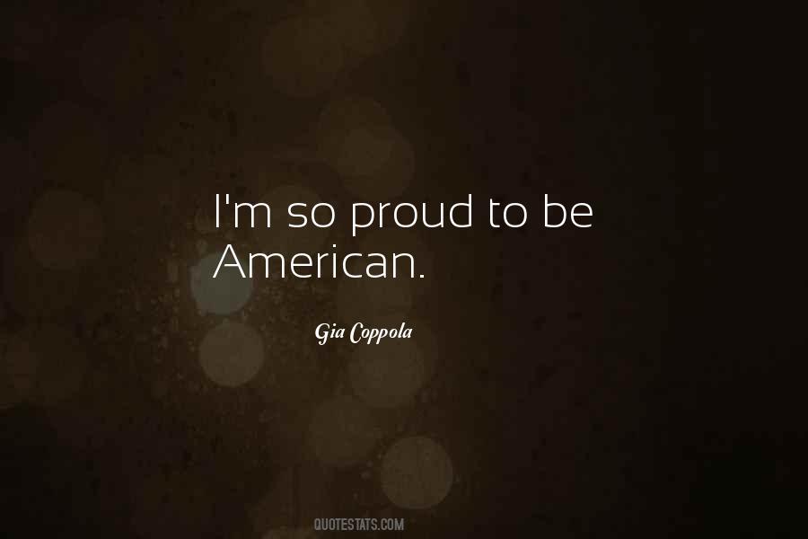 Proud American Quotes #681198